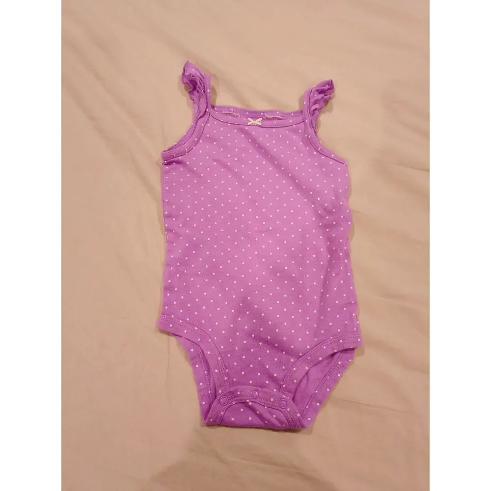 Carter’s 3-Piece Baby Girl Outfit Set – Floral Bodysuit, Top & Bloomers 18-24m